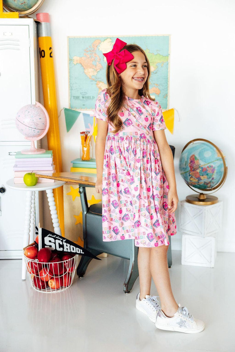 2nd Grade S/S Pocket Twirl Dress