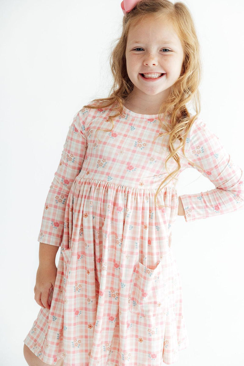Off the Grid L/S Pocket Twirl Dress