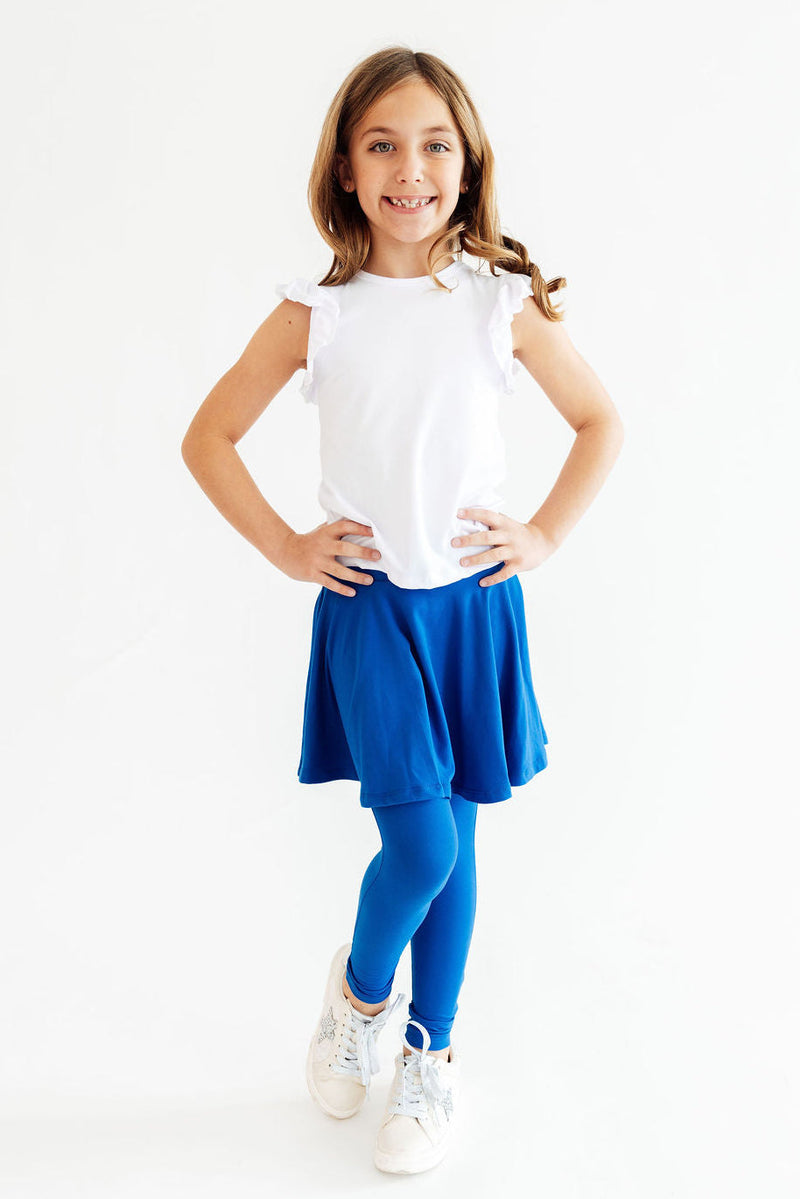 Royal Blue Twirl Skegging