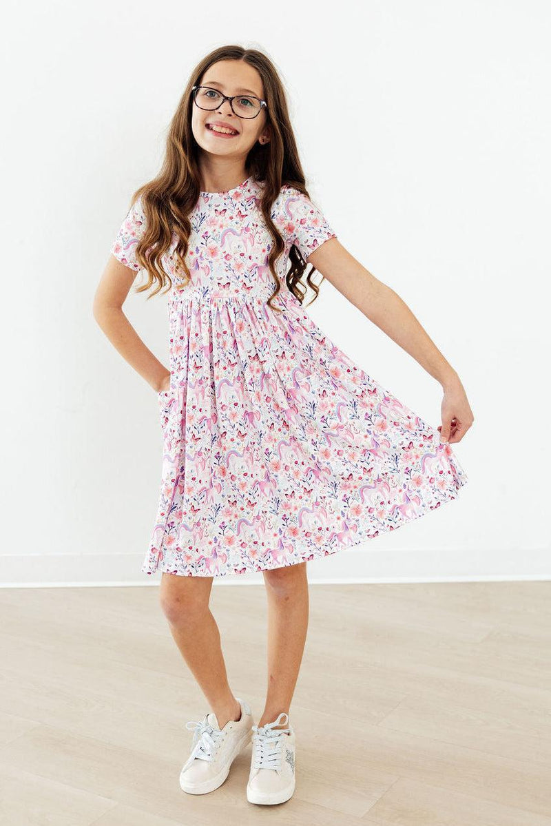 Whimsical Woods S/S Pocket Twirl Dress