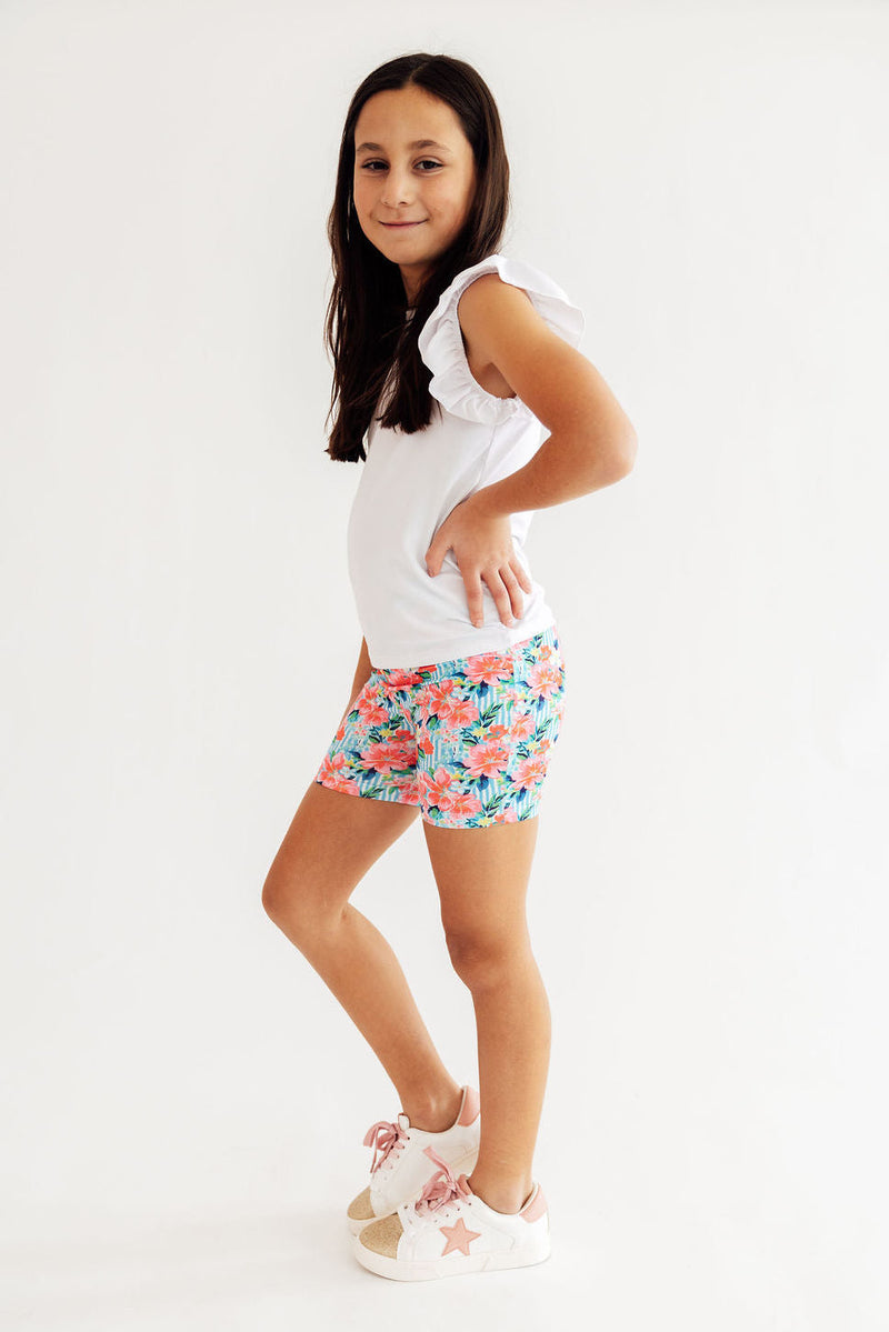 Petals in Paradise Twirl Shorts