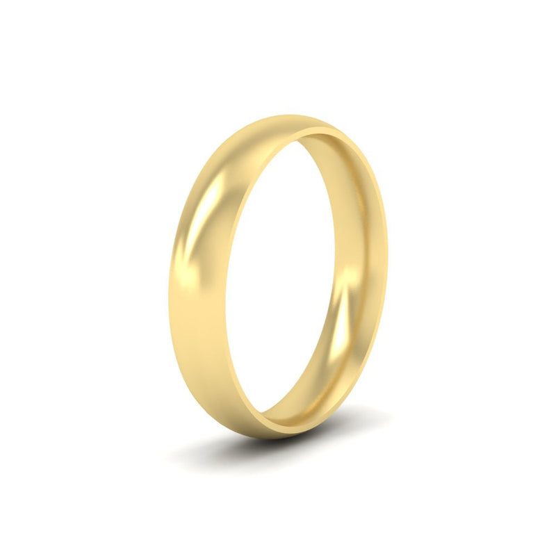 Minimalist 4mm Mens Wedding Band