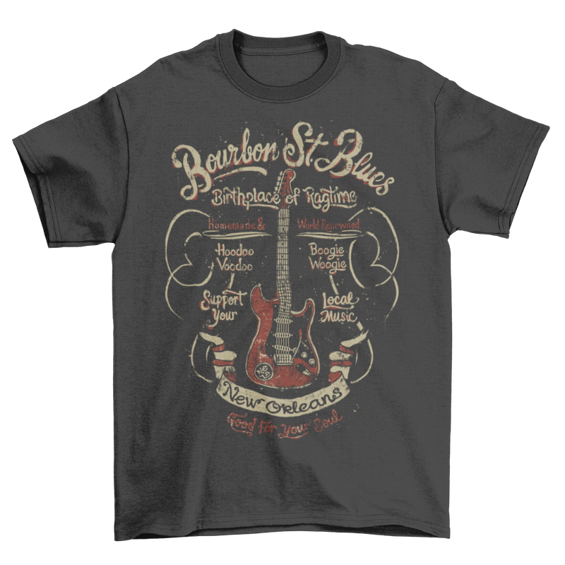 Bourbon St Blues T-Shirt