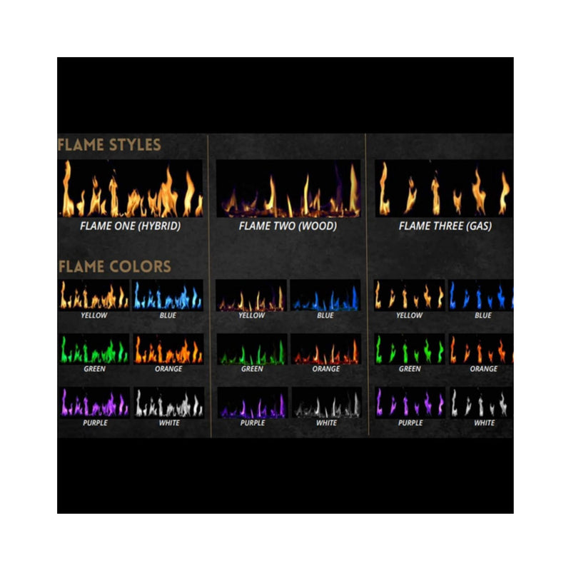 Modern Flames Orion Multi 52-Inch Heliovision Multi-View Electric Fireplace [OR52-MULTI] (SAK92056)