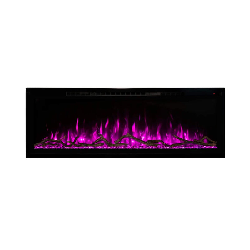 Modern Flames Spectrum Slimline 50-Inch Wall Mount Linear Electric Fireplace [SPS-50B] (SAK69230)