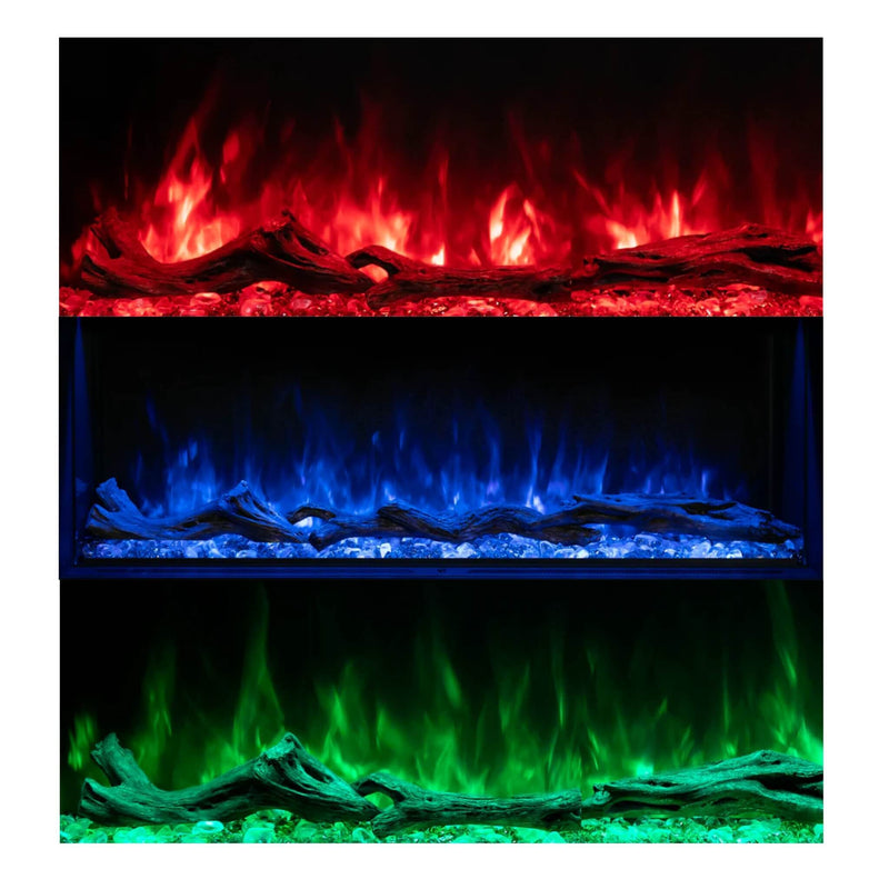 Modern Flames Landscape Pro Multi 44" Linear Multi-Sided Built-In Electric Fireplace [LPM-4416V2] (SAK96355)