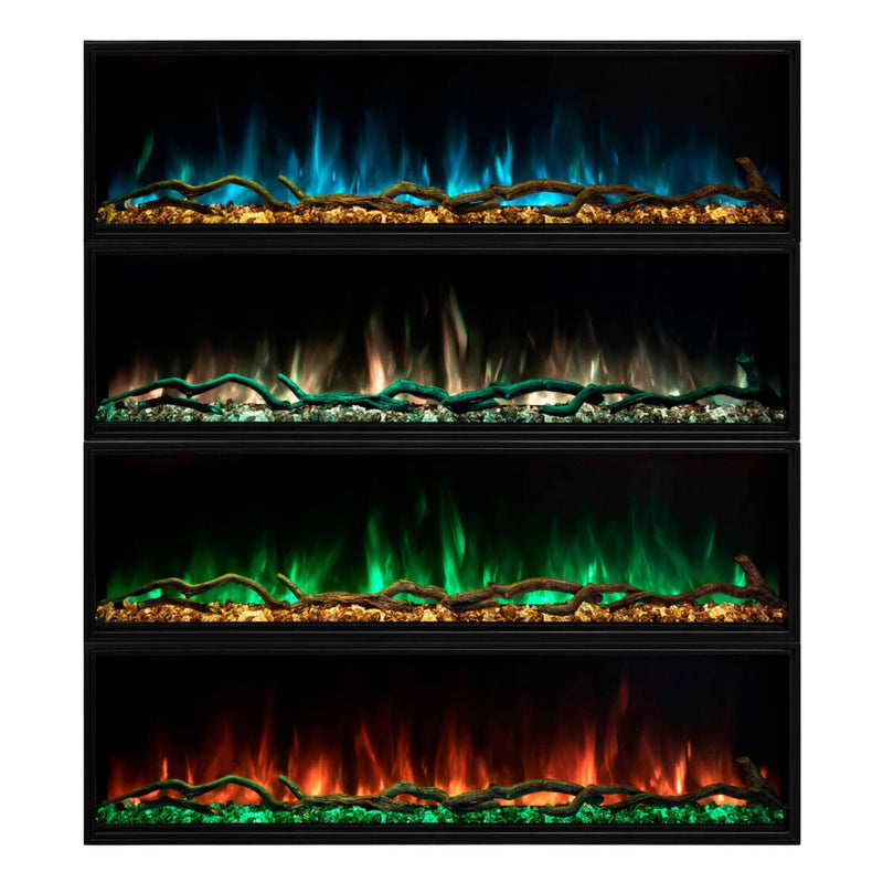 Modern Flames Landscape Pro Slim 56" Built-In Linear Electric Fireplace [LPS-5614V2] (SAK54711)