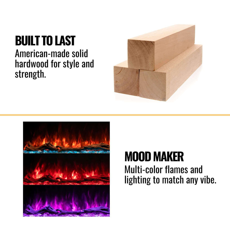 Modern Flames Landscape Pro Multi 68" Linear Multi-Sided Electric Fireplace [LPM-6816] (SAK15284)