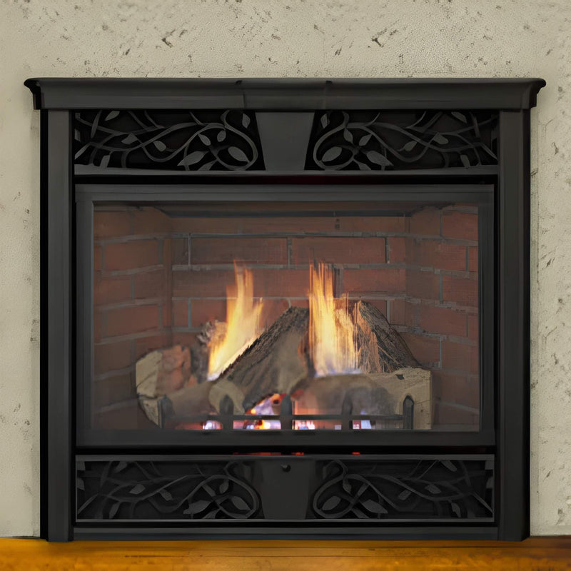 Monessen 24" Traditional Style Vent-Free Natural Gas Fireplace With IPI control System [VFC24LNI] (SAK59142)