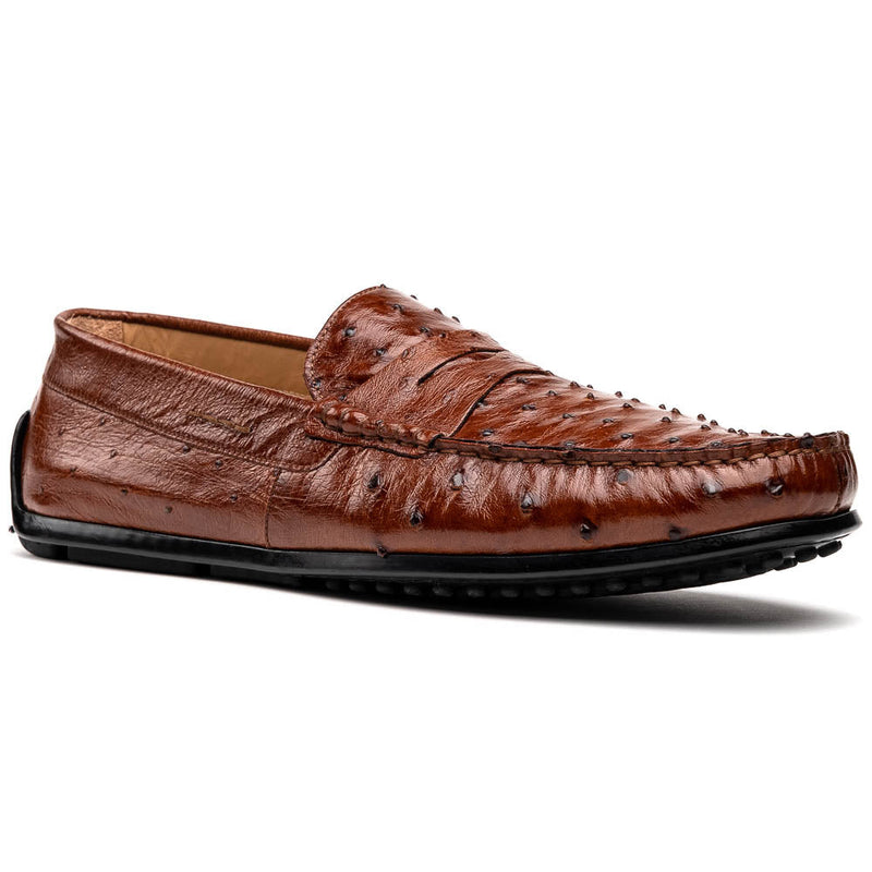 33-100-BDY MONZA Ostrich Quill Driver, Brandy