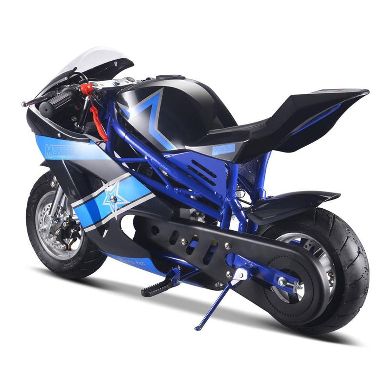 MotoTec GT 49CC 2-Stroke Premium Air Cooled Gas Pocket Bike (93706896)