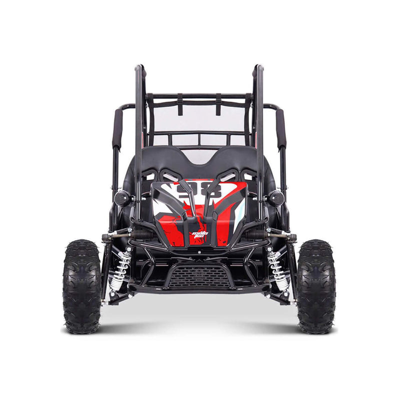 MotoTec Mud XL 60V/20AH Electric Full Suspension Go Kart, 2000W (SAK96351)