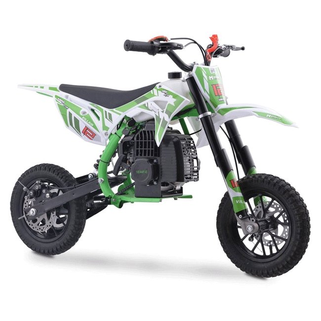 MotoTec Villain 52CC 2-Stroke Kids Gas Dirt Bike (93495478)