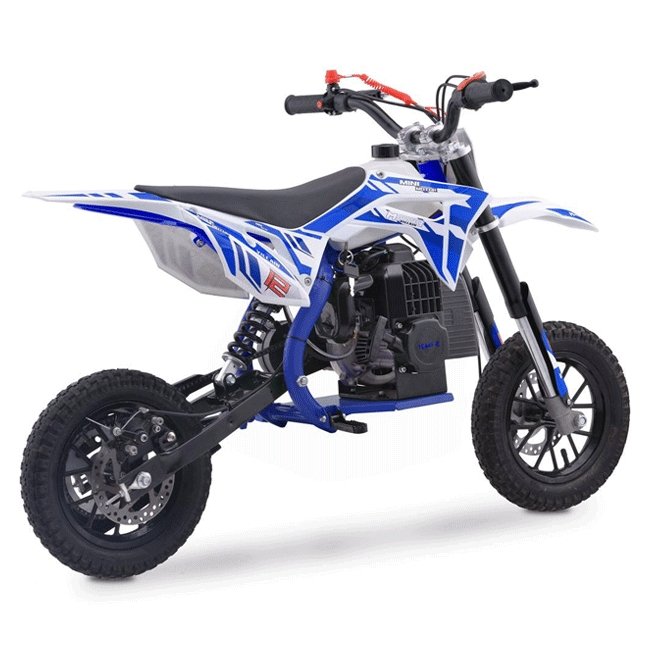 MotoTec Villain 52CC 2-Stroke Kids Gas Dirt Bike (93495478)