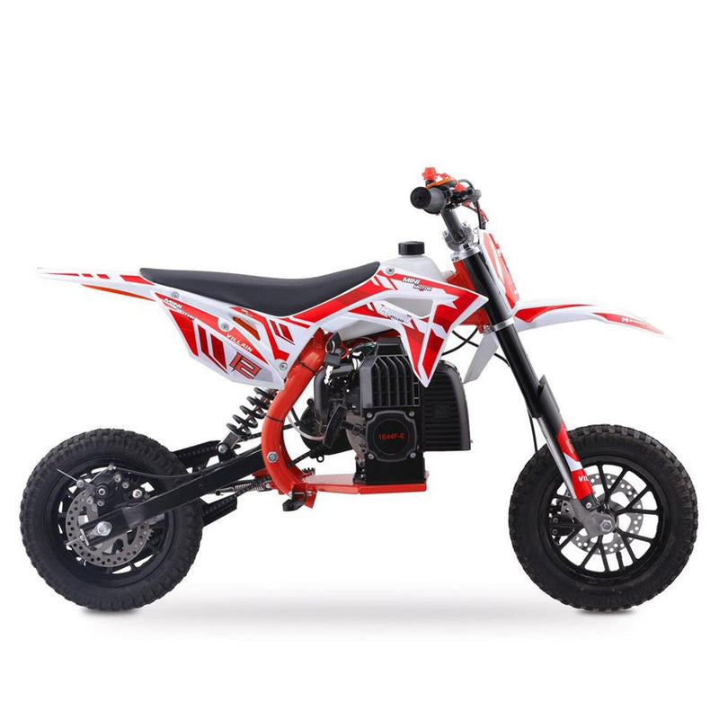 MotoTec Villain 52CC 2-Stroke Kids Gas Dirt Bike (93495478)