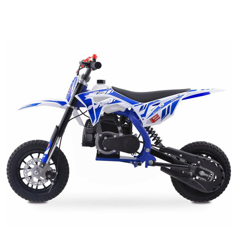 MotoTec Villain 52CC 2-Stroke Kids Gas Dirt Bike (93495478)