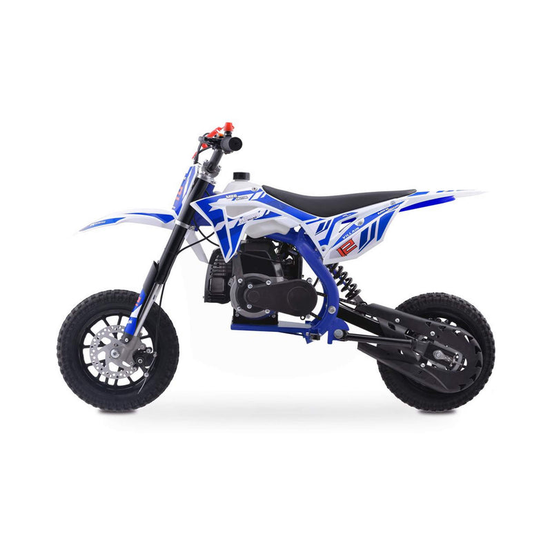 MotoTec Villain 52CC 2-Stroke Kids Gas Dirt Bike (SAK59274)