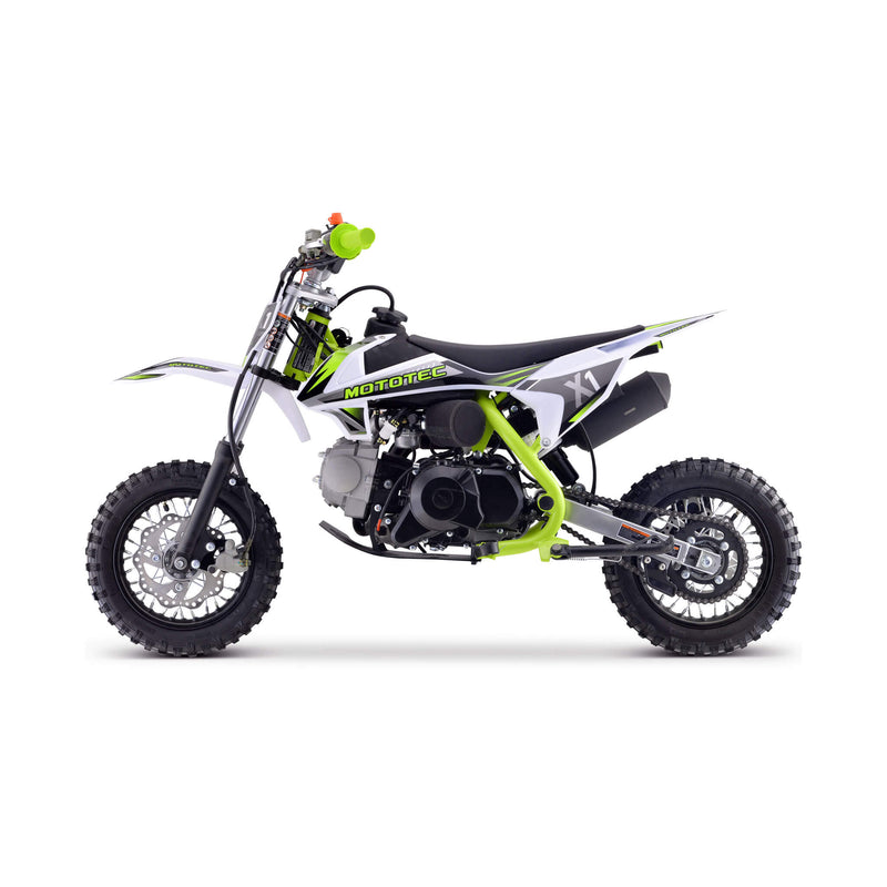 MotoTec X1 110CC 4-Stroke Single-Cylinder Air-Cooled Gas Dirt Bike (SAK42680)