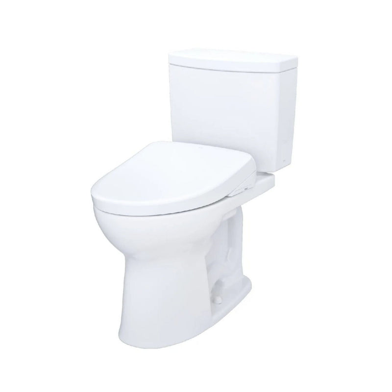 [MW4544726CUFG#01] TOTO Drake II 1 GPF Elongated Chair Height Toilet With Washlet S7A Bidet Seat (SAK53152)