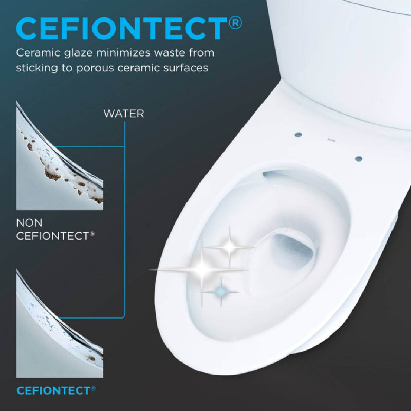 [MW4544726CUFGA#01] TOTO Drake II Washlet S7 And 1.0 GPF Elongated Chair Height Bidet Toilet (SAK70831)