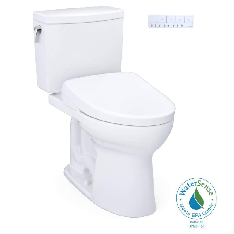 [MW4544726CUFGA#01] TOTO Drake II Washlet S7 And 1.0 GPF Elongated Chair Height Bidet Toilet (SAK70831)