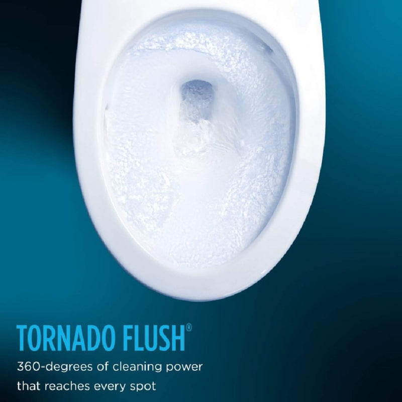 [MW4544736CEFG#01] TOTO Drake II 1.28 GPF Chair Height Toilet With S7A Tornado Flush And Night Light (SAK78957)