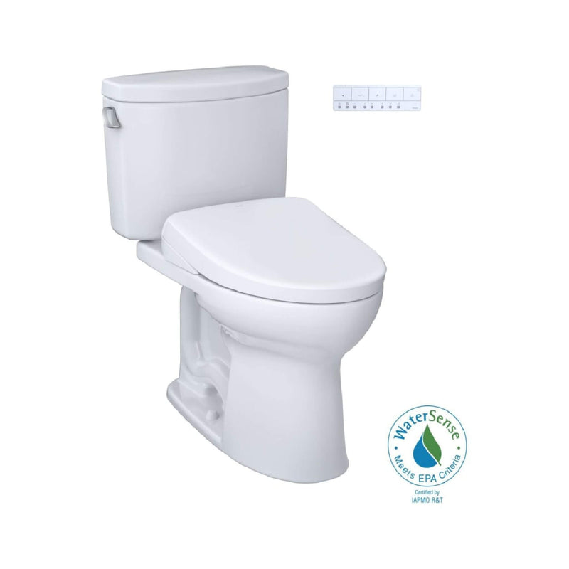 [MW4544736CEFG#01] TOTO Drake II 1.28 GPF Chair Height Toilet With S7A Tornado Flush And Night Light (SAK78957)