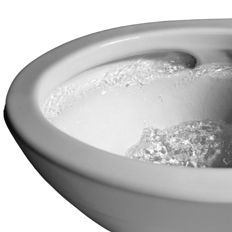 [MW6143074CEFG#01] TOTO Carlyle II 1.28 GPF One Piece Elongated Toilet With Left Hand Lever And Washlet C2 Bidet Seat (SAK17629)