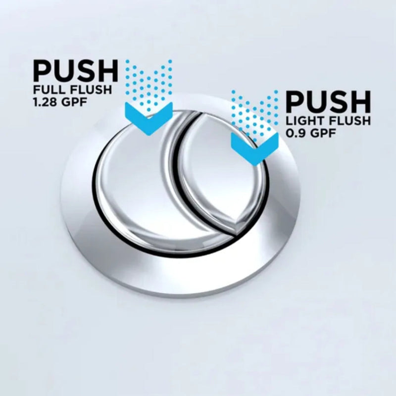 [MW6463084CEMFGN#01] TOTO Aquia IV Washlet Elongated Chair Height Bidet Toilet Seat With Button Flush (SAK42509)