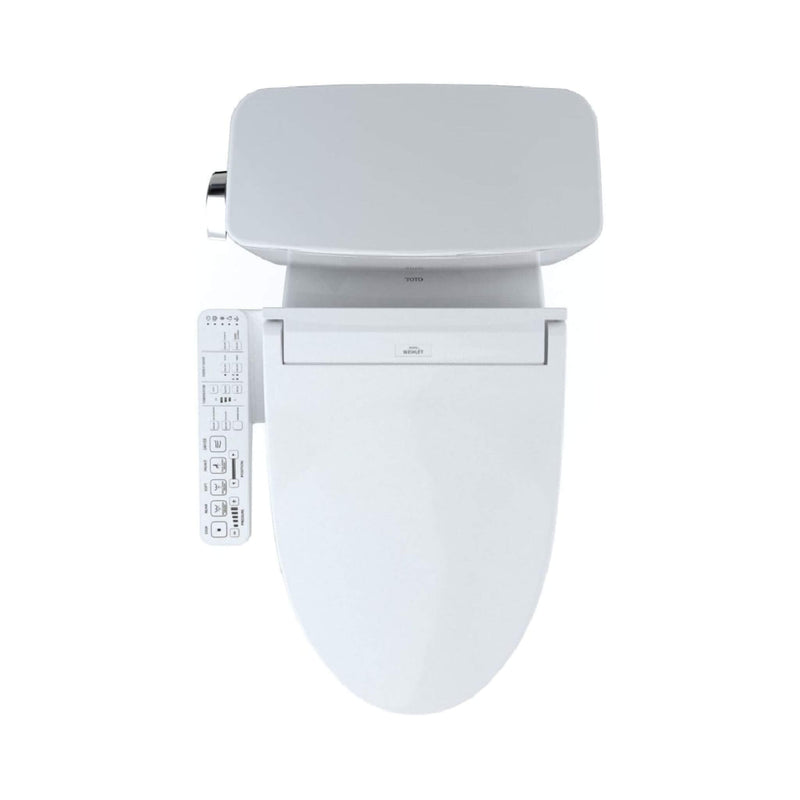 [MW7763074CEG#01] TOTO Drake 1.28 GPF Two Piece Elongated With Left Hand Lever And Washlet C2 Bidet Seat (SAK87823)