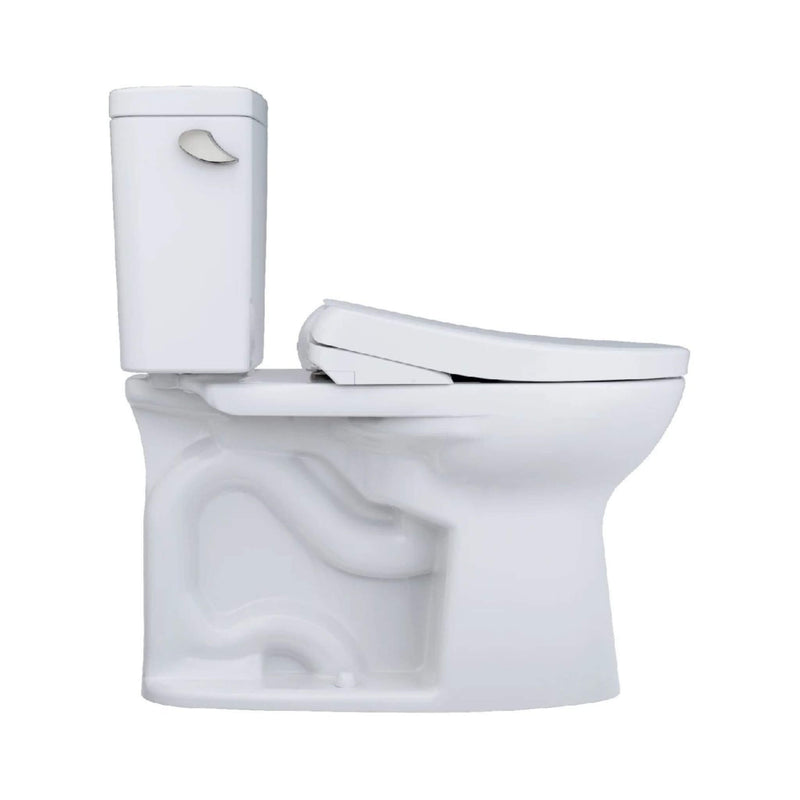 [MW7764736CEFGA#01] TOTO Drake 1.28 GPF Universal Height Toilet With S7A Auto Open Bidet Seat And Auto Flush (SAK73826)
