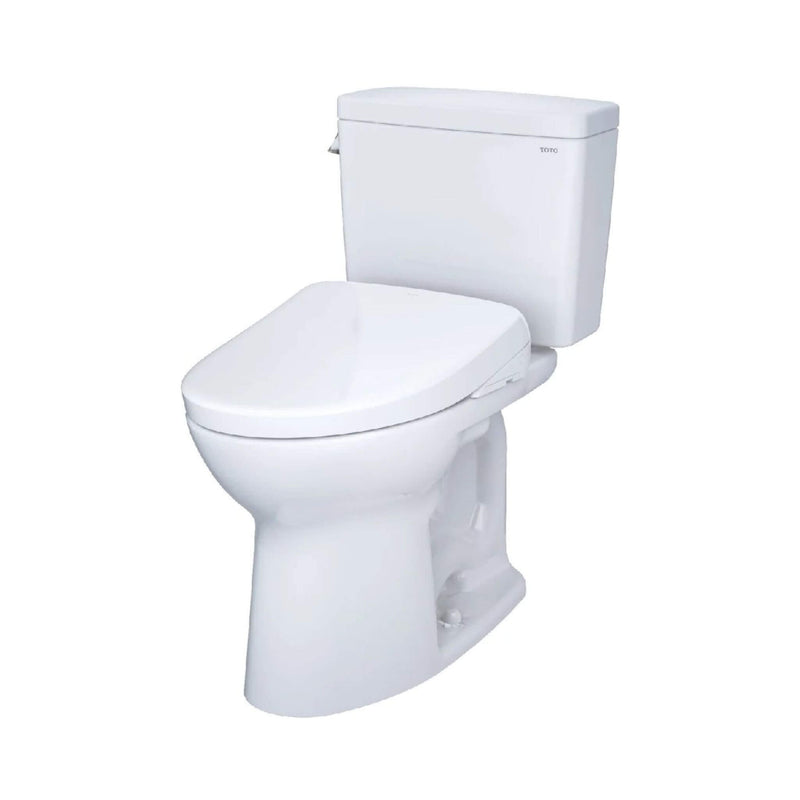[MW7764736CEFGA#01] TOTO Drake 1.28 GPF Universal Height Toilet With S7A Auto Open Bidet Seat And Auto Flush (SAK73826)