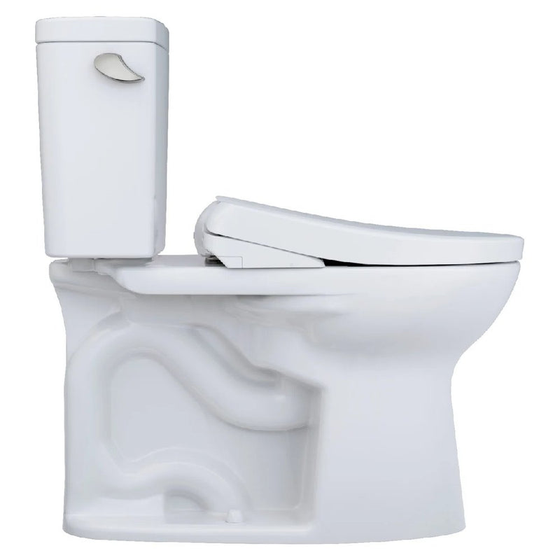 [MW7764736CEFGA.10#01] TOTO Drake Washlet S7A With 1.28 GPF Universal Height 10" Rough In Elongated Bidet Toilet (SAK35691)