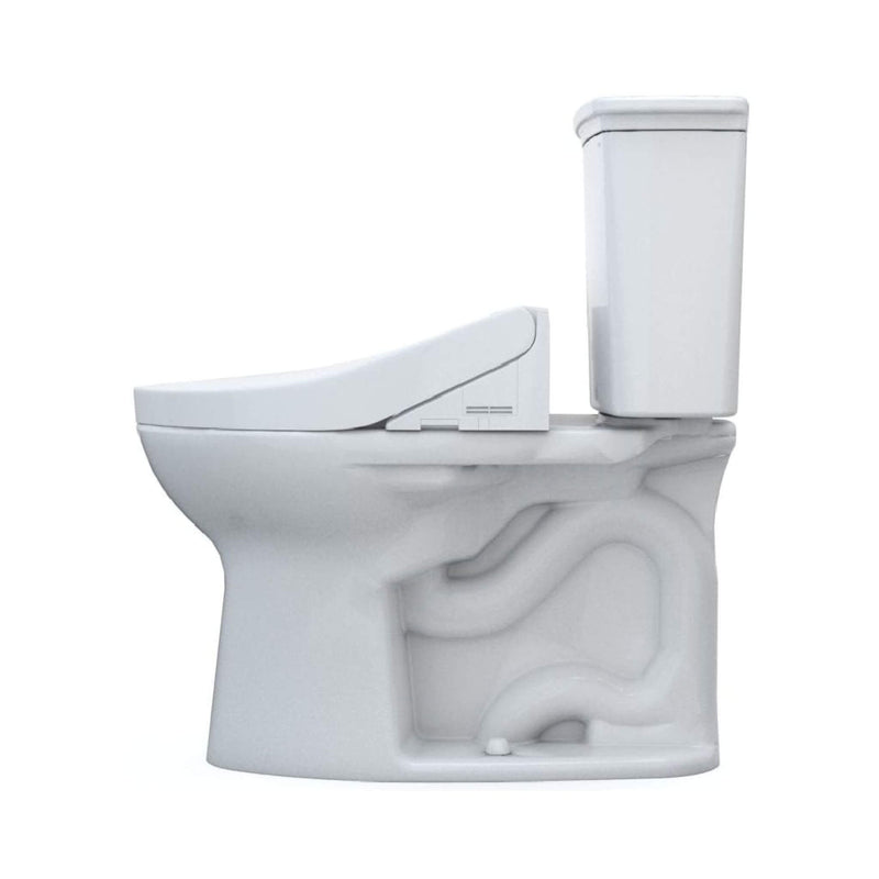 [MW7863074CEFG.10#01] TOTO Drake Washlet C2 With 1.28 GPF Universal Height Bidet Toilet (SAK70451)