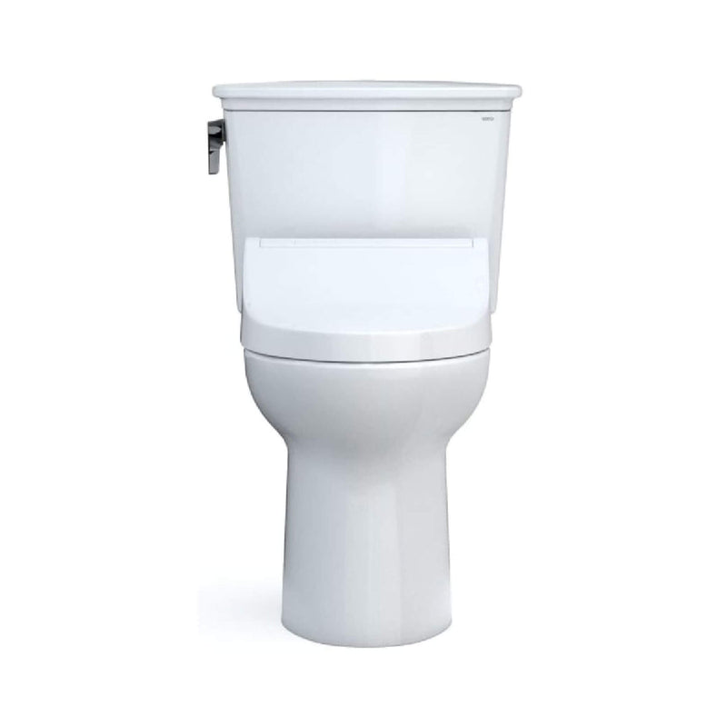 [MW7863084CEFG.10#01] TOTO Drake Washlet C5 With 1.28 GPF Elongated Bidet Toilet With Left Hand Lever (SAK78219)