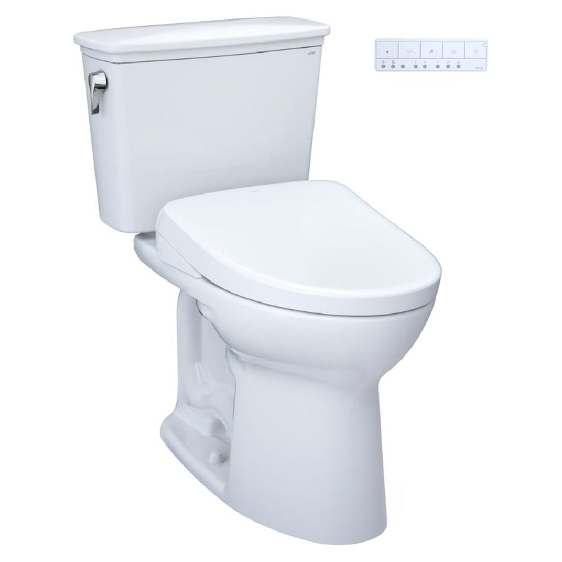 [MW7864726CEFG.10#01] TOTO Drake Elongated Chair Height Transitional Toilet With S7 Bidet Seat And 10" Rough In (SAK95631)
