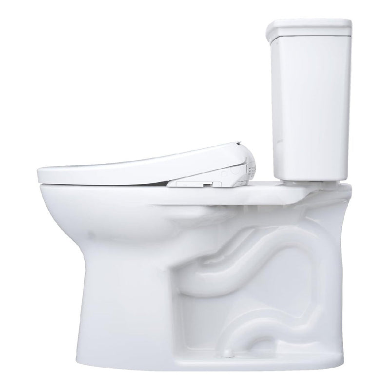 [MW7864736CEFG#01] TOTO Drake 1.28 GPF Elongated Chair Height Toilet Seat With Transitional Washlet S7A (SAK78915)