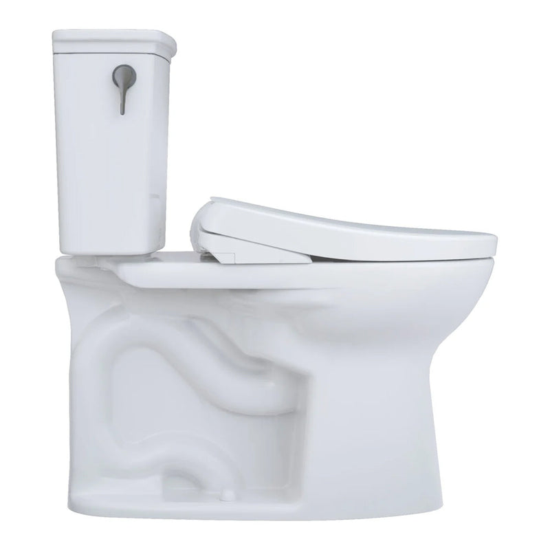 [MW7864736CEFG#01] TOTO Drake 1.28 GPF Elongated Chair Height Toilet Seat With Transitional Washlet S7A (SAK78915)