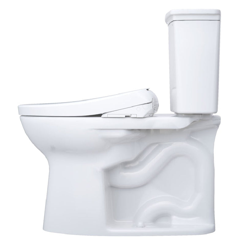 [MW7864736CEG#01] TOTO Drake 1.28 GPF Tornado Flush Toilet With Washlet S7A Bidet Seat (SAK56130)