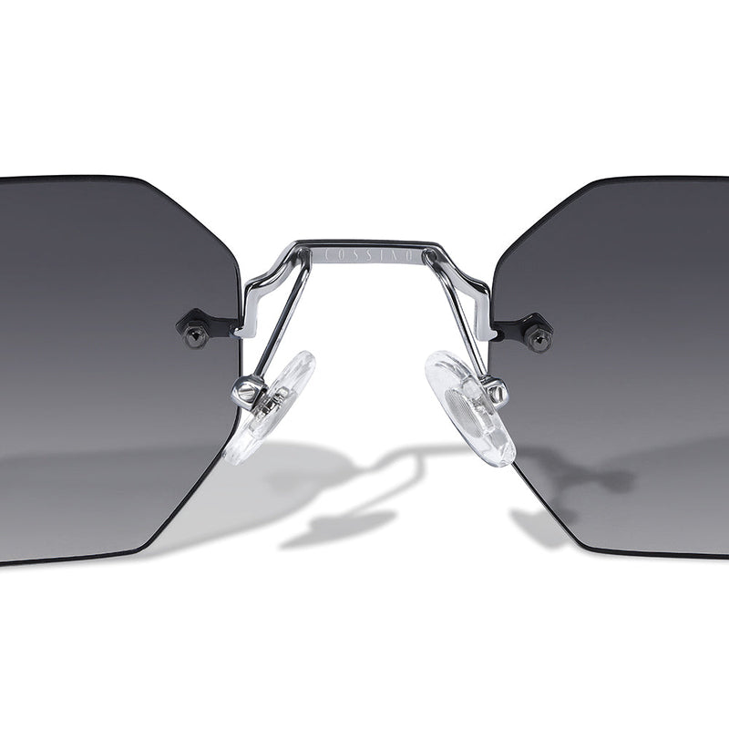 Mykono 48mm Hexagon Sunglasses | Black