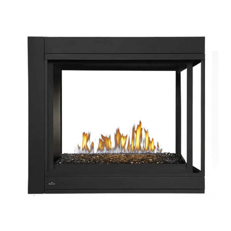 Napoleon Ascent Multi-View 3-Sided Glass Ember Bed Direct Vent Natural Gas Fireplace, 43" [BHD4PGN] (SAK62815)
