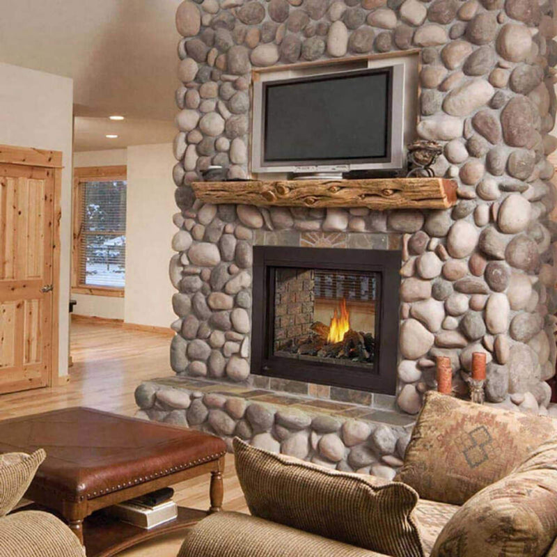 Napoleon Ascent Multi-View 3-Sided Log Set Direct Vent Natural Gas Fireplace [BHD4PNA] (SAK75492)