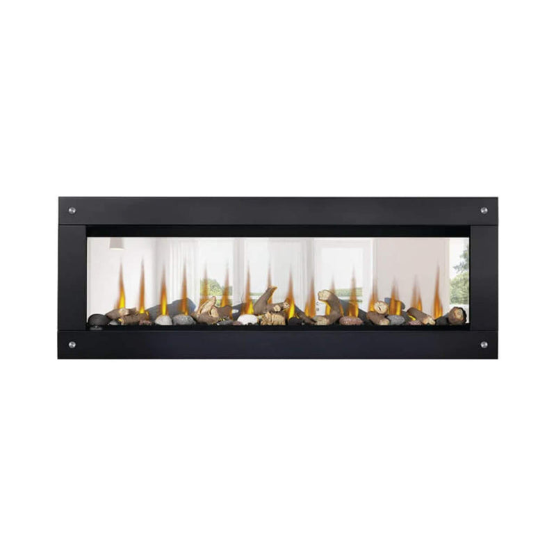 Napoleon Clearion Elite 60-Inch Fully Recessed See Thru Wall Mounted Electric Fireplace [NEFBD60HE] (SAK31716)