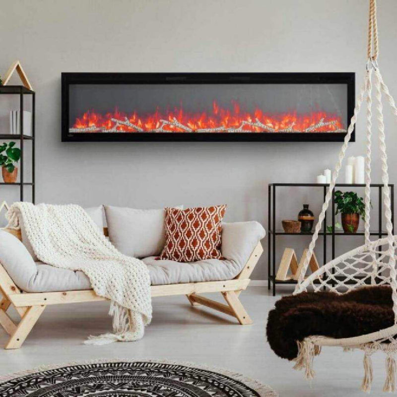 Napoleon Entice Wall-Hanging Electric Fireplace With Multi-Function Remote Control (SAK74519)