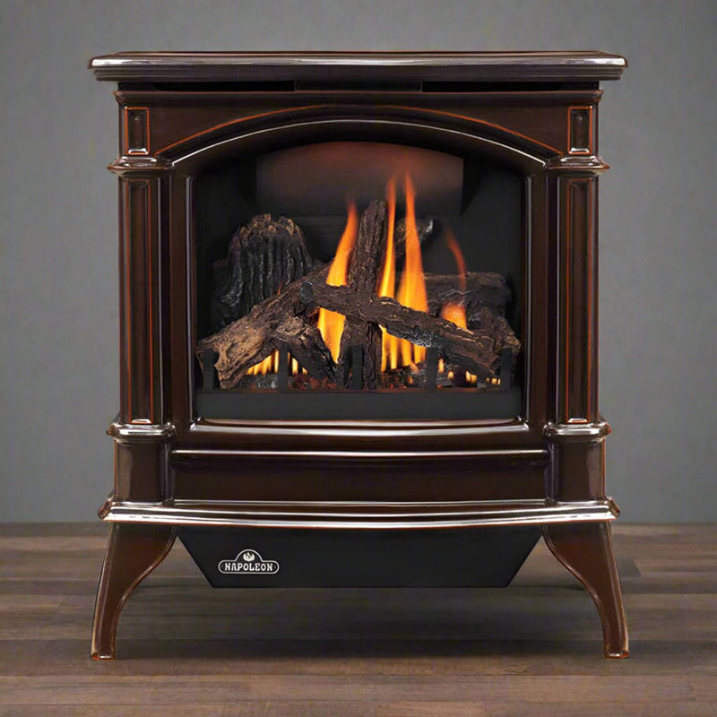 Napoleon Knightsbridge 60 Majolica Brown Natural Gas Stove With Flame And Heat Adjustment, 27" [GDS60-1NNSB] (SAK14738)