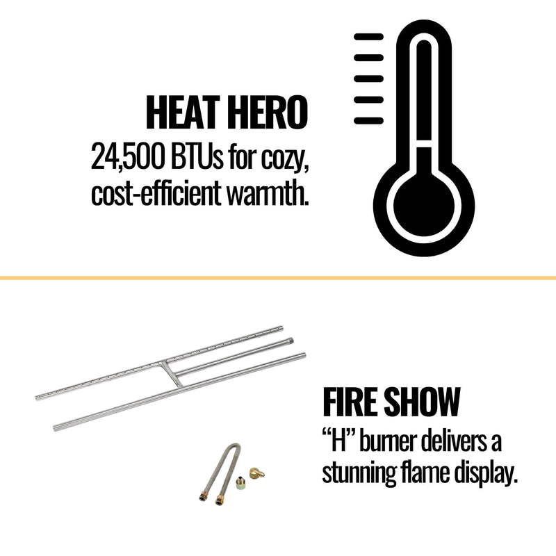 Napoleon Oakville 3 Direct Vent Electronic Ignition Natural Gas Fireplace Insert [GDI3NEA] (SAK82316)