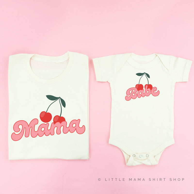 Mama/Babe Fruit - (Choose Your Fruit) - Set of 2 Matching Tees