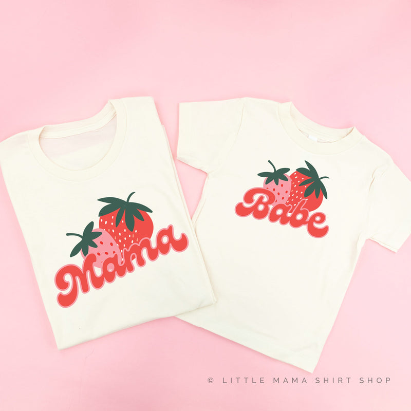 Mama/Babe Fruit - (Choose Your Fruit) - Set of 2 Matching Tees