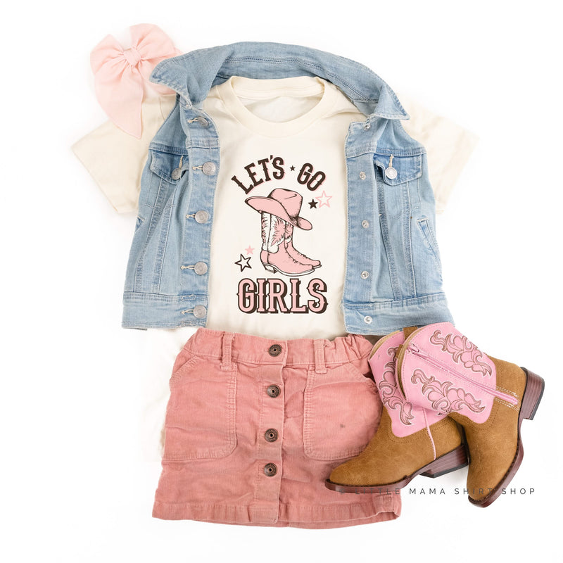 Let's Go Girls - (Cowgirl) - Child Tee