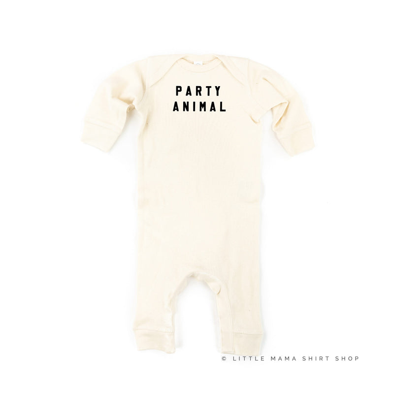 Party Animal - Block Font - Baby Sleeper